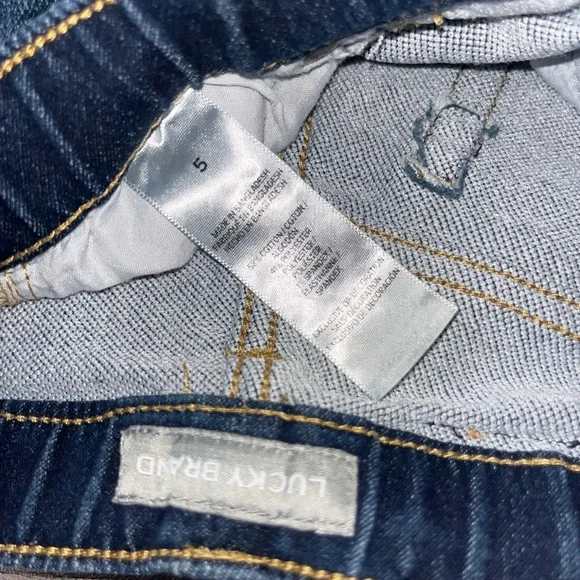 Lucky Brand/Levi Kids 5 reg Denim Shorts (3) Light, Medium, Dark Blue - Picture 9 of 11